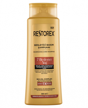 Restorex nourishing care shampoo with 7 oils 500 ml